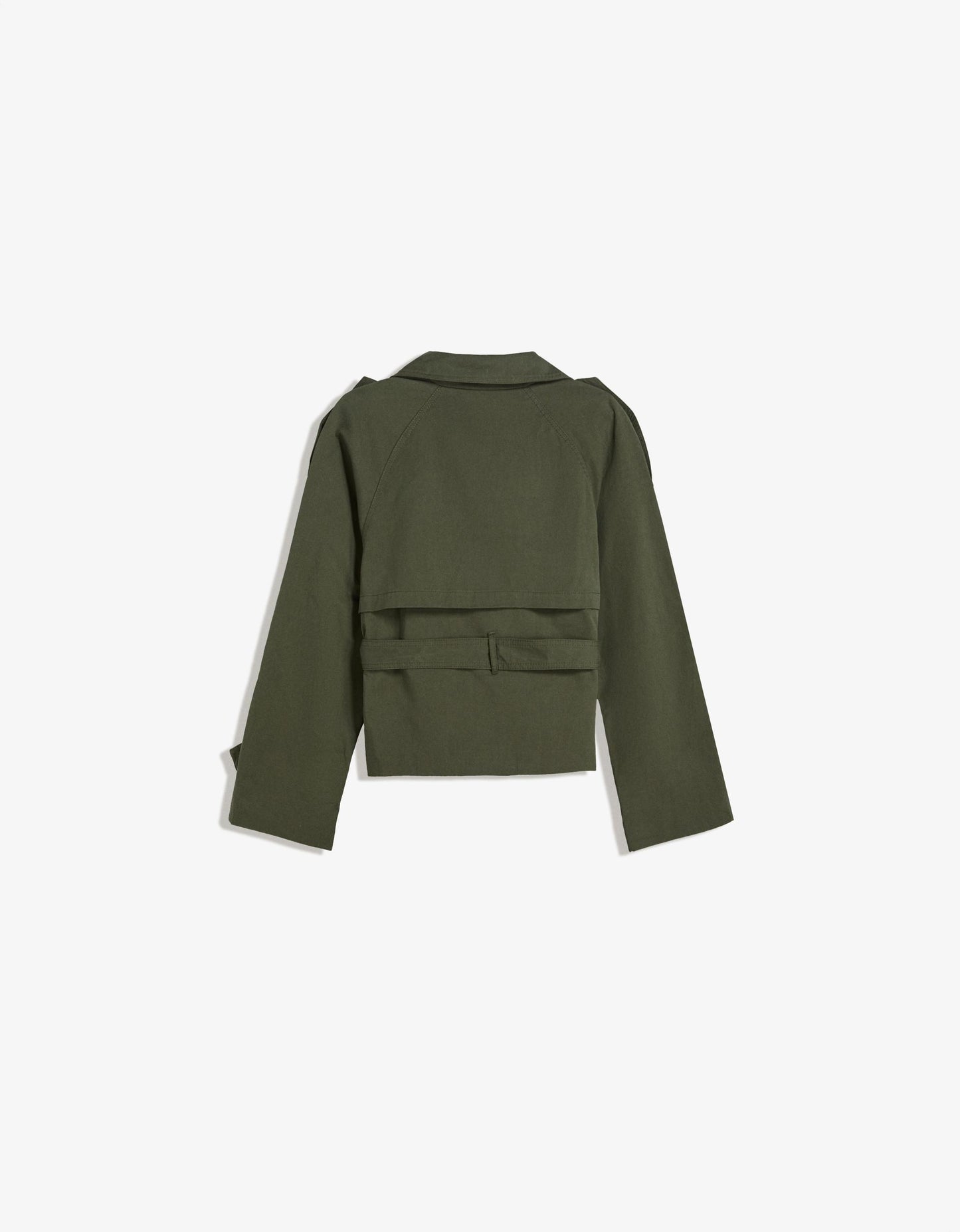 Cropped Trench Coat