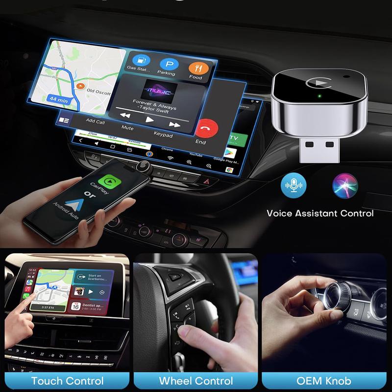 Soltera Mini Cube 3.0 Wireless CarPlay/Android Auto Adapter