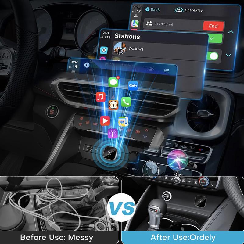 Soltera Mini Cube 3.0 Wireless CarPlay/Android Auto Adapter