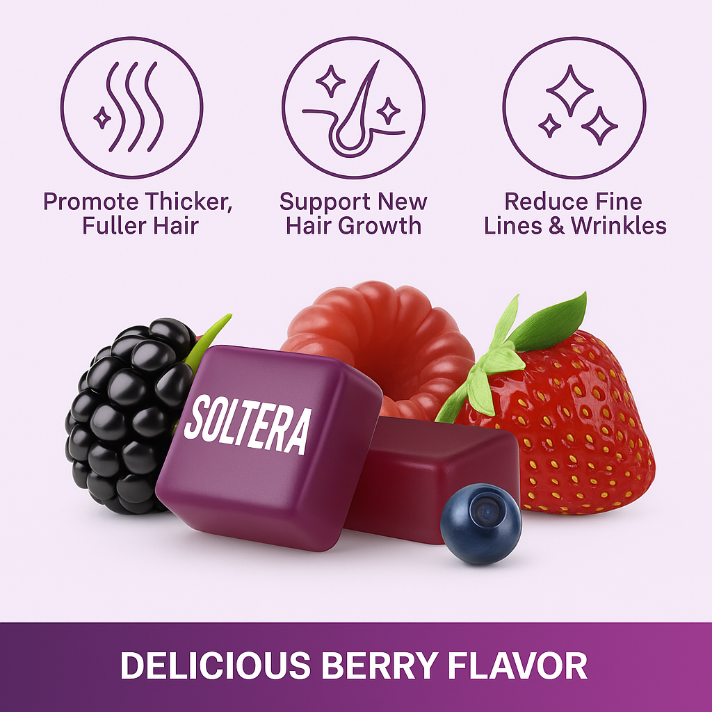 Hair Growth Soft Chew Candy