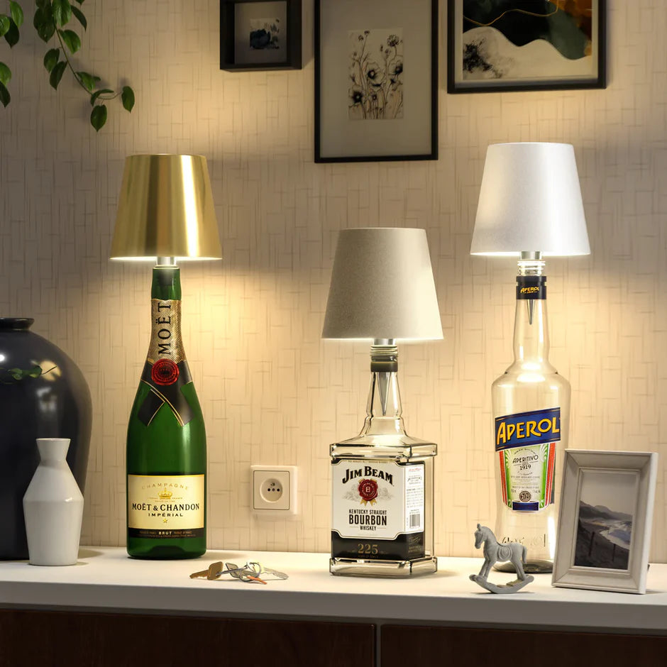 Soltera Signature Bottle Lamp
