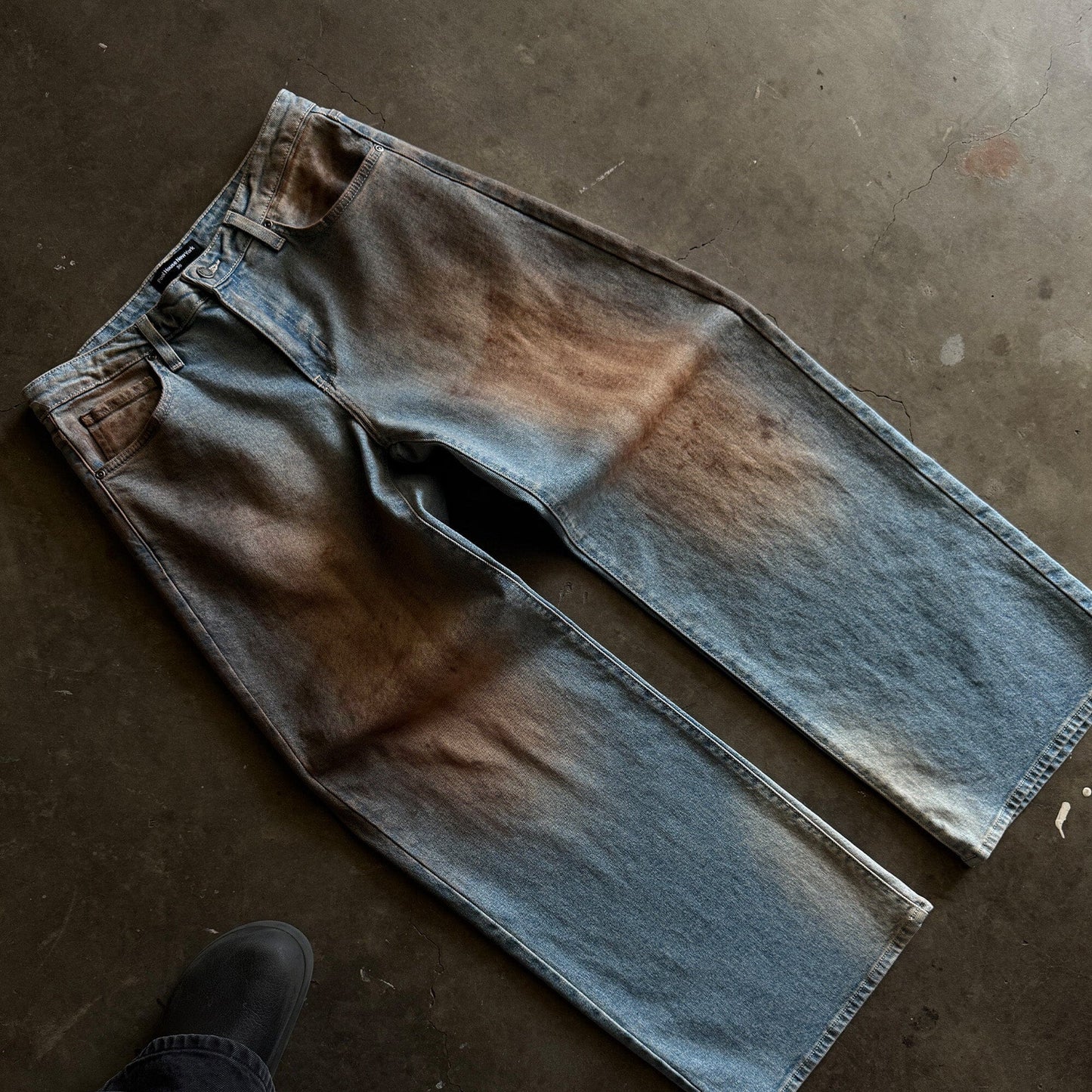 Hakama Denim | Straight-Wide, Low-Rise