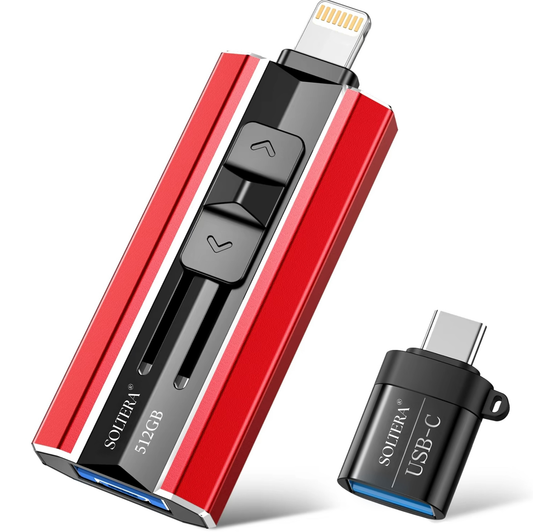 External Memory Stick For iPhone, iPad, Android & PC