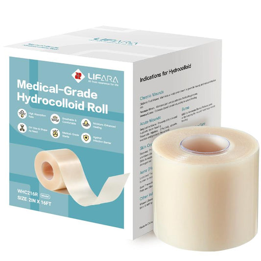 Medical grade hydrocolloid roll for - acne, bacne, ezcema and wounds